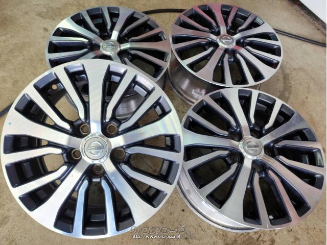 ホイール・タイヤ・16インチ日産セレナハイウェイスター純正4本Set J31  