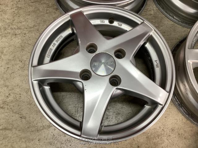 ホイール・13インチ中古ENKEI RIVAZZA 4本Set K61・1.48万円  