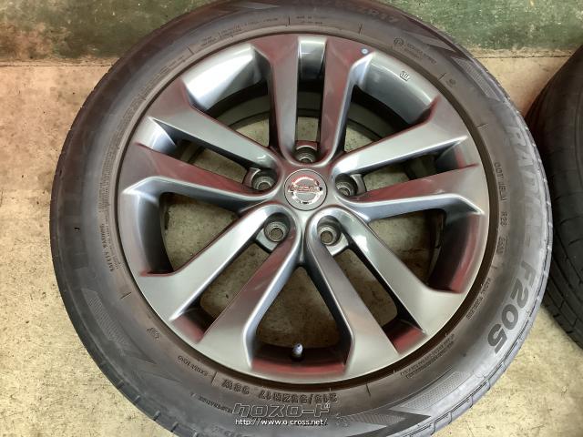 ホイール・タイヤ・17インチ美品日産ジューク純正アルミ4本set中古  