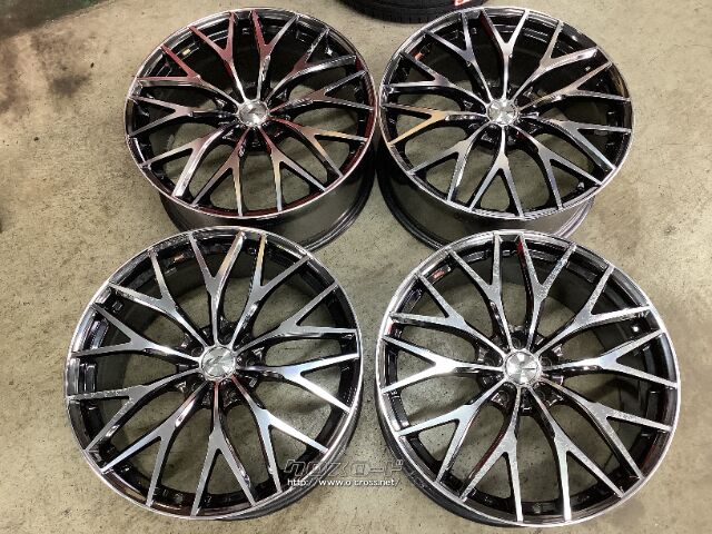ホイール・20インチ中古Weds レオニスMX（BMCMC）4本set J74・3.98万円  