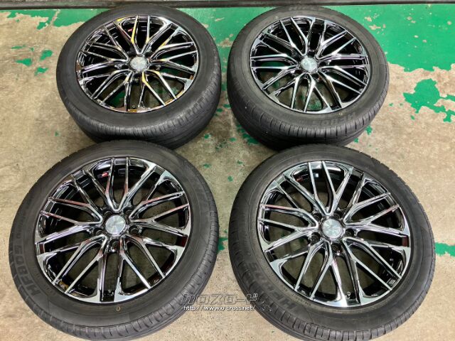 レオニスタイヤホイールセットバリ溝美品