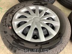 ホイール・タイヤ 13インチ中古ダイハツミライース純正スチール4本Set中古タイヤ付き K33