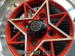 ホイール・タイヤ 14インチ新品スターシャーク 赤 4本Set新品タイヤ