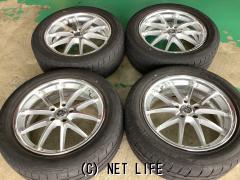 ホイール・タイヤ・18インチ中古LX ROZEST LUXURY MODE 4本set「J72