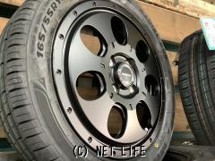 ホイール・タイヤ・15インチ新品MID マッドエージェント(ブラック)4本