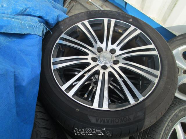 ホイール・タイヤ・17インチ・ご成約・work shop GOOD☆JOB・○社外○PCD100-5穴○215/50R17 7分山○17×7J○白サビ○ 4本セット | 沖縄のカー用品・車パーツ情報 - クロスロード