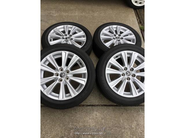 ホイール・タイヤ・美品! トヨタ アルファード純正(シルバー)18インチ  