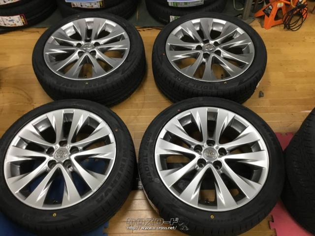 ホイール・タイヤ・トヨタ アルファード純正(ハイグロス)18  