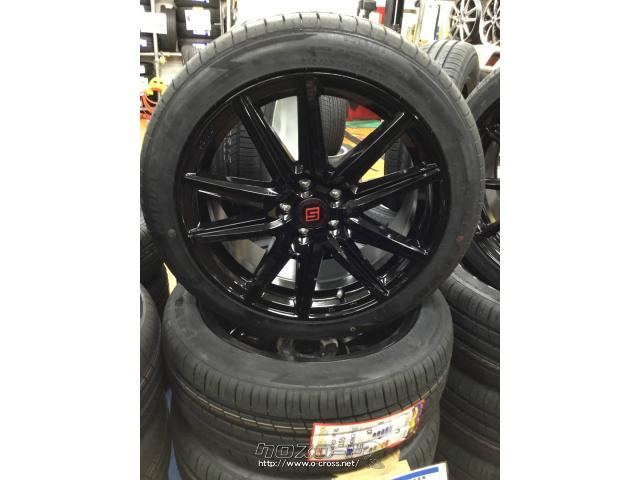 ホイール・タイヤ・17インチ ザインSS(ブラック)新品タイヤ4本セット  