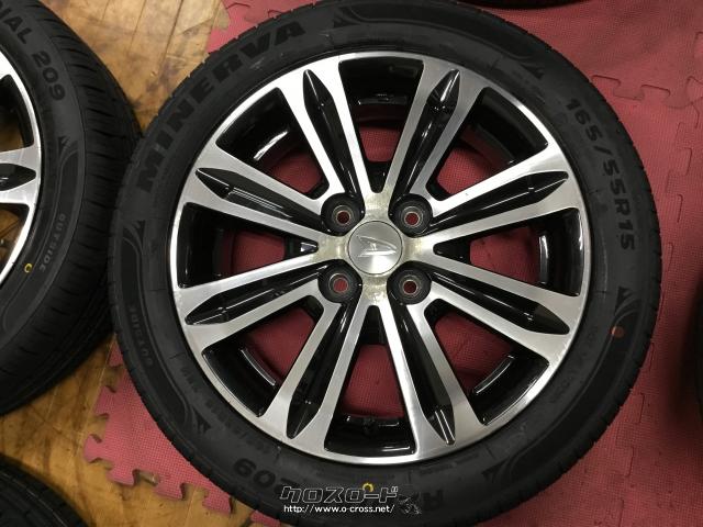 ホイール・タイヤ・タント カスタム純正 15インチ 新品タイヤ4本セット  