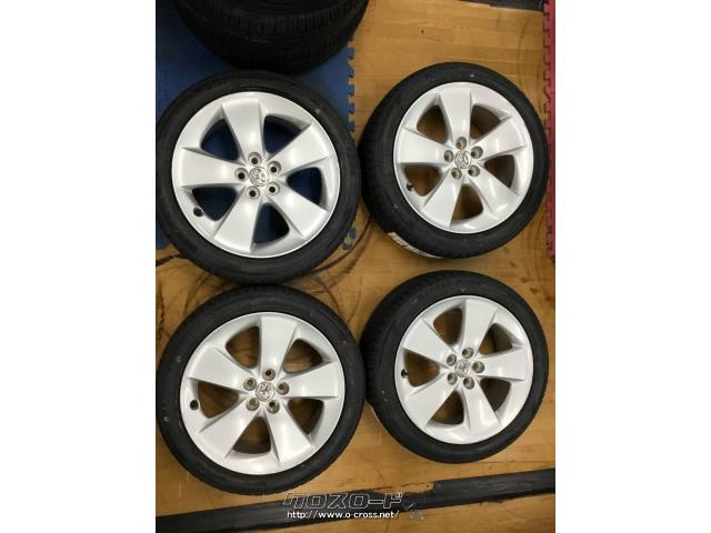 ホイール・タイヤ・30系 プリウス純正(シルバー) 17インチ 新品タイヤ4 