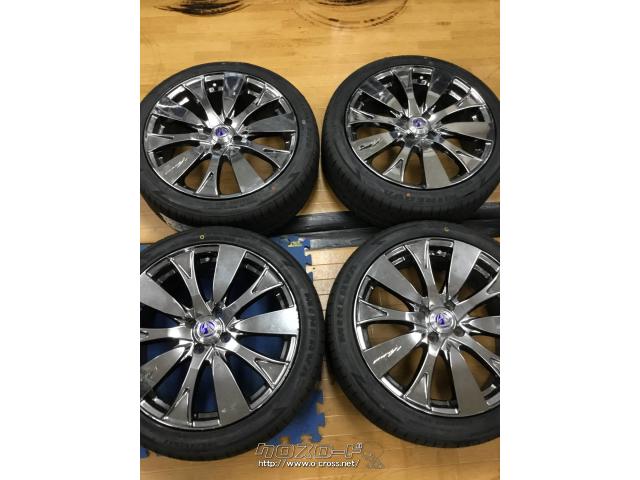 ホイール・タイヤ・17インチ ベルサスエスクード(メッキ) 新品タイヤ4  