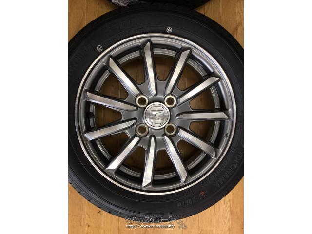 ホイール・タイヤ・ホンダ Nワゴンカスタム純正 14インチ 新品タイヤ4  