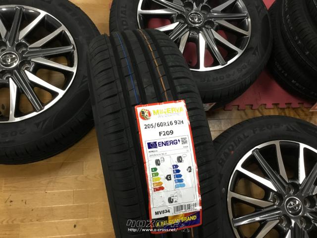 ホイール・タイヤ・トヨタ ヴォクシー純正 16インチ 新品タイヤ4本  