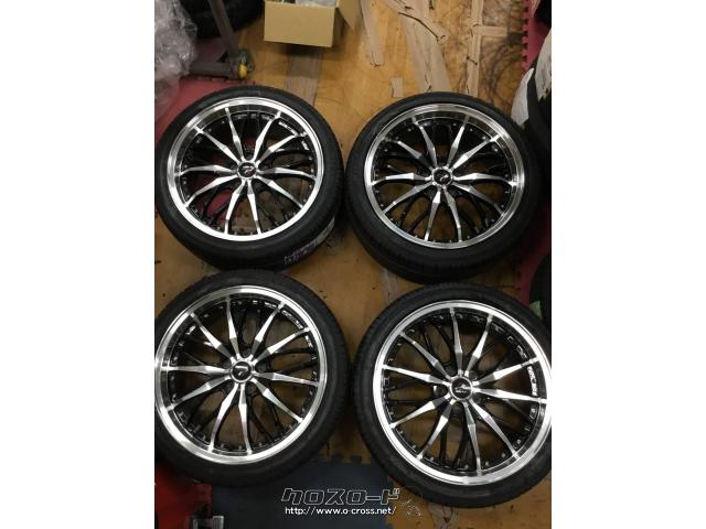 ホイール・タイヤ・プレシャスHM-3 19インチ 新品タイヤ4本セット!・ご  