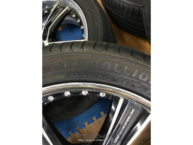 ホイール・タイヤ マーベリック 19インチ 中古タイヤ4本セット!!バリ山!