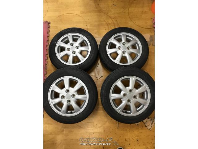 ホイール・タイヤ・ダイハツ純正中古ホイール14インチ 新品タイヤ  