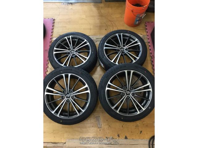 ホイール・タイヤ・中古トヨタ86純正17インチ 新品タイヤセット!!・ご 