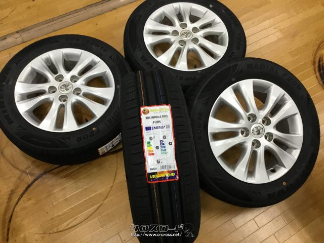ホイール・タイヤ・トヨタ純正16インチ 新品タイヤ4本セット  