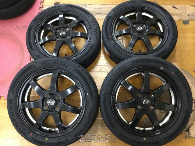 ホイール・タイヤ・社外ホイール 15インチ 新品タイヤ4本セット!・ご  
