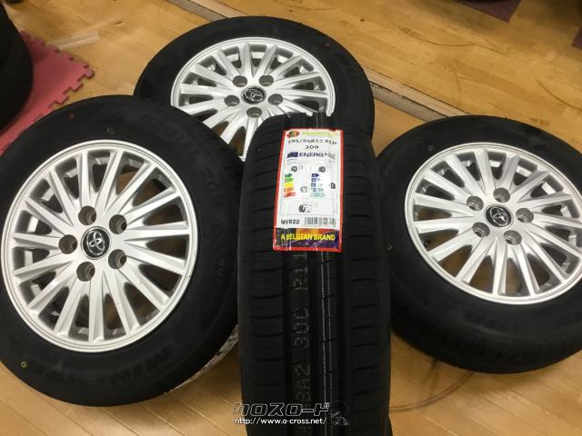 ホイール・タイヤ・トヨタ純正 15インチ 新品タイヤ4本セット!・4.58万 
