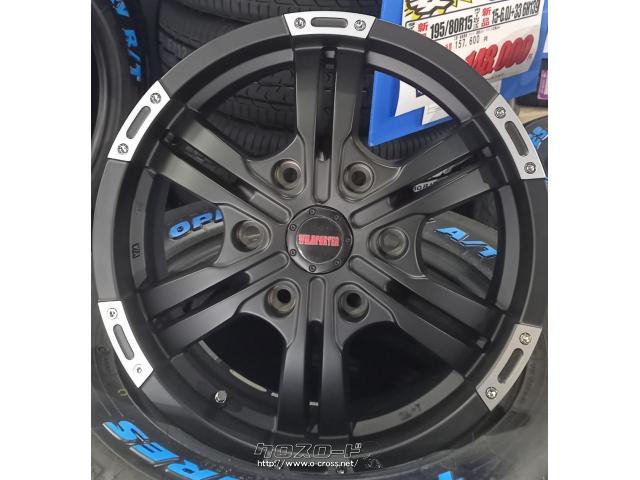 ホイール・タイヤ・16インチ ワイルドポーター クロスシックス 新品