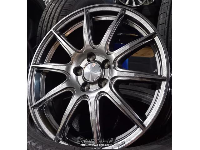 Tuvshinさま専用 ホイール・タイヤ・17インチ ヒューマンラインSS010 プリウスに!・9.48