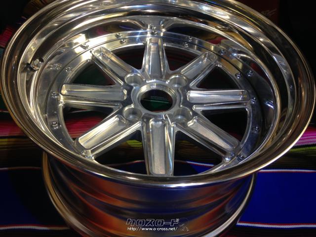 ホイール 3ピース 鍛造 削り出し フォージド オーダー Ask Flat Good フラットグッド 新品 国産 バラマンディデザイン Pcd インセット各サイズオーダー 14インチ 21インチ カラーオーダーok ポリッシュ仕上げ クローム仕上げも対応 Made In