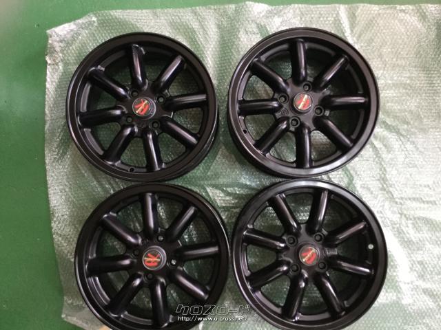 ホイール・14インチ・ご成約・タイヤショップ徳・○社外ブラック  