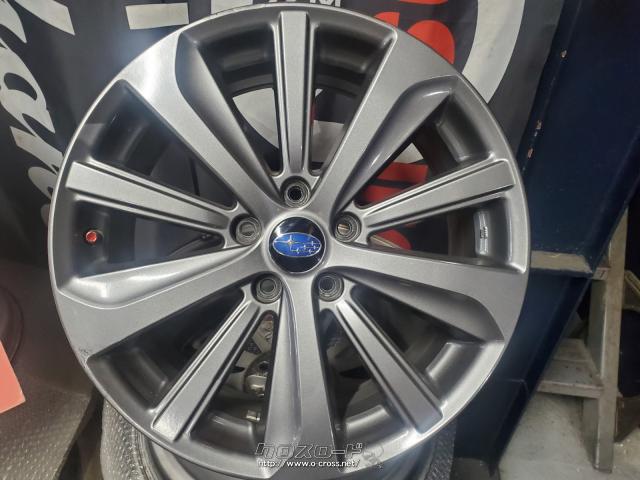 ホイール 18インチ 1 98万円 トレッド沖縄与儀店 中古ホイール スバル Wrx S4純正アルミ 18インチ7 5j 55 5h114 3 ホイール単品4本価格 工賃込セット価格 純正 沖縄のカー用品 車パーツ情報 クロスロード