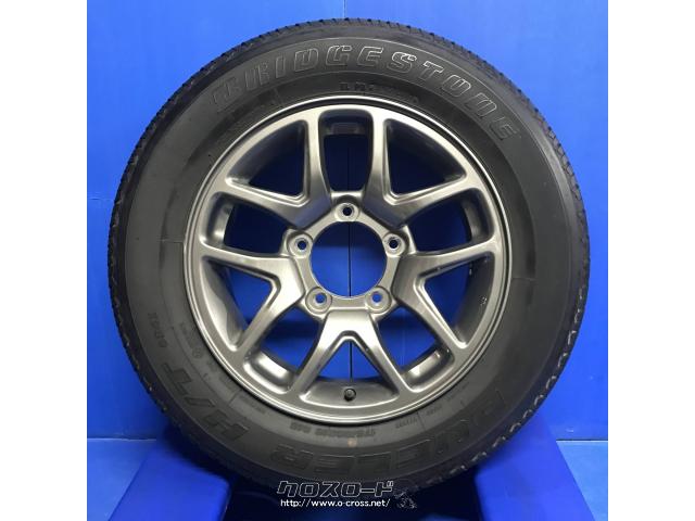 中古タイヤ175/80R16ブリヂストン ジムニー純正4本セット 惜しく 