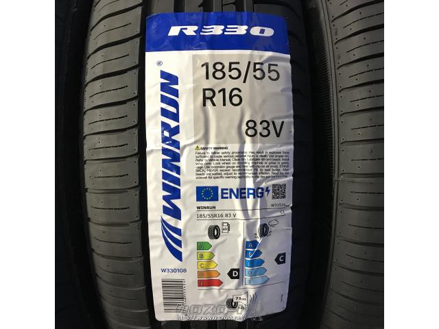 タイヤ・WR 185/55R16 R330 16インチ 新品・9,800円・トレッド沖縄与儀店・⚫新品タイヤ ウィンラン R330 185/55R16  ○タイヤ単品 1本価格 ○工賃、廃タイヤ、エアバルブ込み ○4本セット価格￥39200 | 沖縄のカー用品・車パーツ情報 - クロスロード