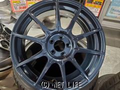 ホイール・タイヤ・18インチ GTX01 Blue Gun Metal 限定カラー・ご成約