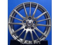 【カルパッチョ】引き取り限定18インチ アルミタイヤセット KOSEI 18×7.0J +48 5/114.3 QRASIZ SE48 新品 18インチ ホイール
