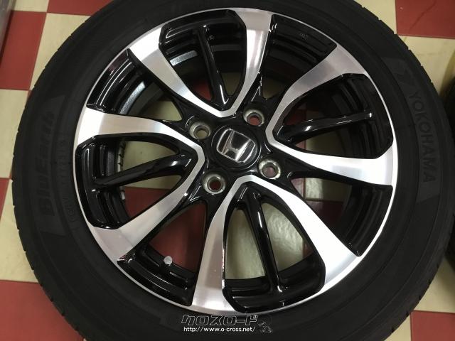 ホイール・タイヤ・14インチ美品現行ホンダNBOXカスタム純正アルミ4本  
