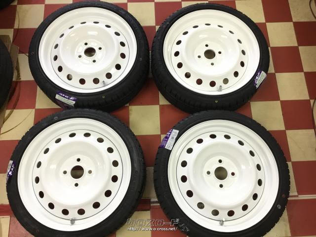 ホイール・タイヤ・16インチ ラクティス純正スチールリペイント4本  