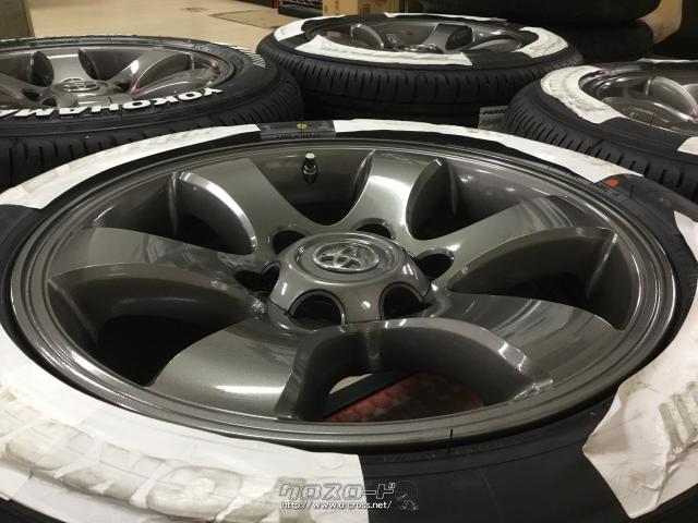 ホイール・タイヤ・17インチ120系プラド純正アルミ4本Set新品タイヤ  