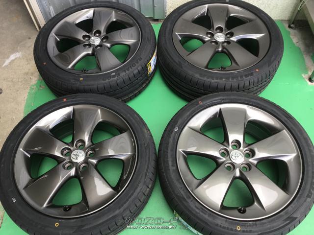 ホイール・タイヤ・17インチリペイント品30プリウスツーリング純正4本  