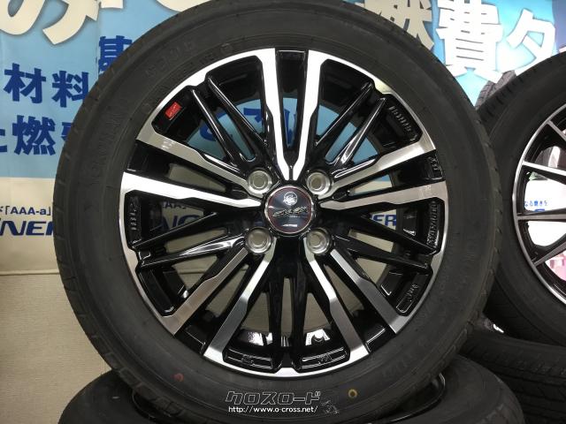 ホイール・タイヤ・14インチ新品スマック クレスト タイヤ4本×新品  