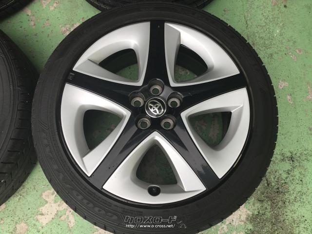 ホイール・タイヤ・17インチ中古50プリウスツーリング純正4本タイヤSet  