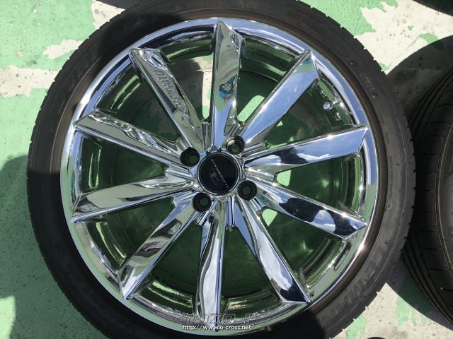 ホイール・タイヤ・17インチフレーダーマウスクエルボ10 4本Set中古  