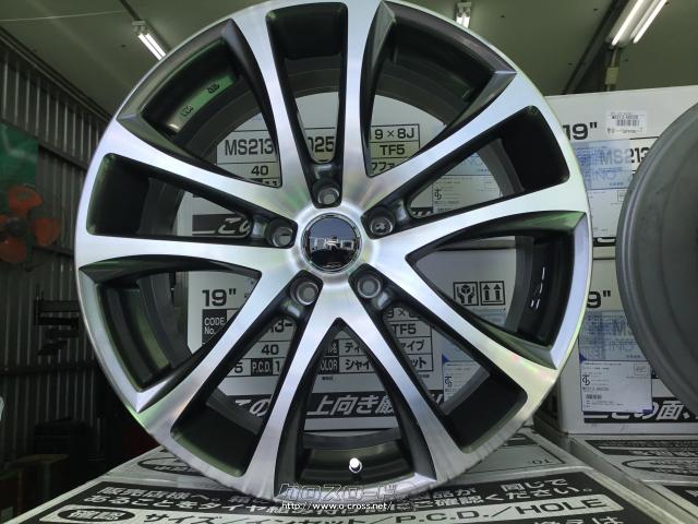 AP1630】TRD TF5 19インチ 8J +50 PCD114.3 4本-