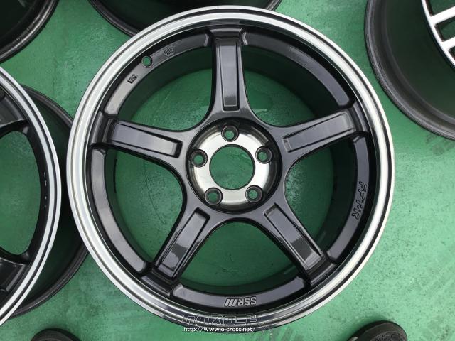 SSR GTX03 アルミホイール 4本セット 18インチ9.5J +38 PCD100 5H