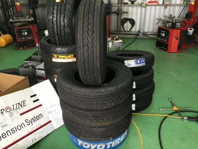 タイヤ・15インチブリヂストン195/80R15 107/105L 4本Set9.9部山・ご