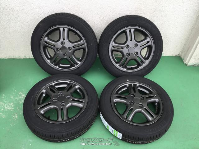 ホイール・タイヤ・14インチ中古スズキ純正 エンケイ タイヤ4本  