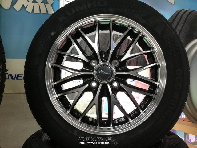 ホイール・タイヤ・14インチ新品クロノスCH-113 タイヤ4本×新品セット  