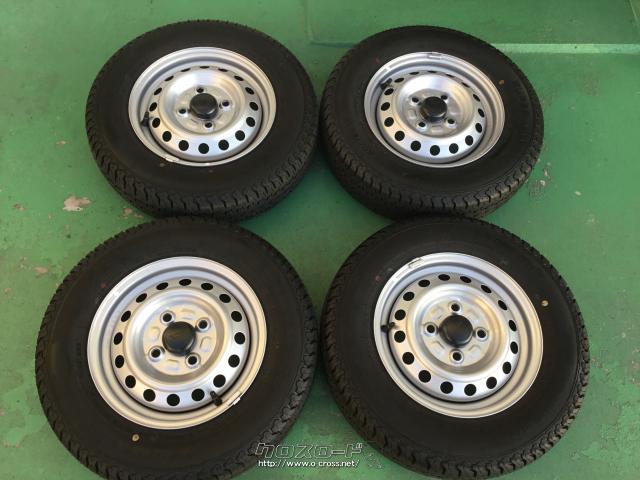 ホイール・タイヤ・12インチ新車外しダイハツハイゼット純正 タイヤ4本  