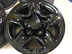 ホイール 17インチ中古リペイント品TOYOTAランクル200純正スチール4本Set j3