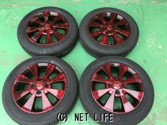 カズ 1/10 R31 ワゴン Dスタイル 限定品 タイヤホイール４本付き ホイール・タイヤ・14インチ中古スズキワゴンR純正アルミ4本Set