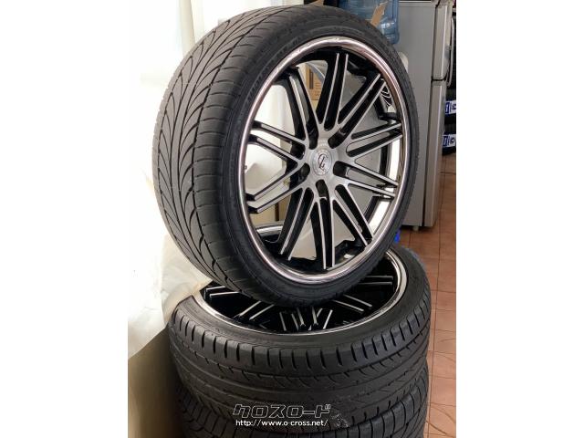 ホイール・タイヤ・20インチ・4本セット・114.3・5穴・8.5J  